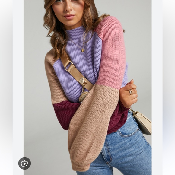 Color block sweater - Picture 1 of 4